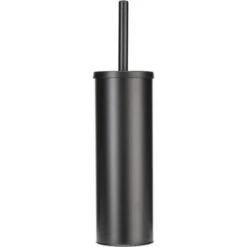 Croydex Toilet Brush & Holder Matt Black