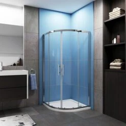 Acezanble 800 X 800 Mm Quadrant Shower Enclosure 6mm Tempered Sliding Glass Cubicle Door