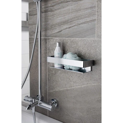 Swiss Aqua Technologies Shower Basket 20 Cm In Solid Brass, Chrome (SATDPOL20CH) - Image 5