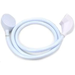 Single Shower Head Hose Spray Mixer 1.5 - 1.7m (Extra Wide Single Tap Fitting)