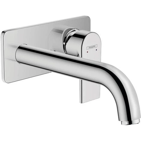Hansgrohe Vernis Shape Set Concealed Wall-mounted Washbasin Mixer, 2 Outlets, 207 Mm Spout + Rough In Body, Chrome (71578000-SET) - Image 5