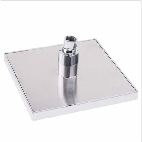 Home Temperature Sensor Control 3 Color LED Light Square Water Shower Head - Image 5