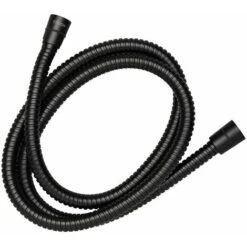 Triton Bathroom Shower Hose 1.5M Stainless Steel Anti-Twist Matt Black