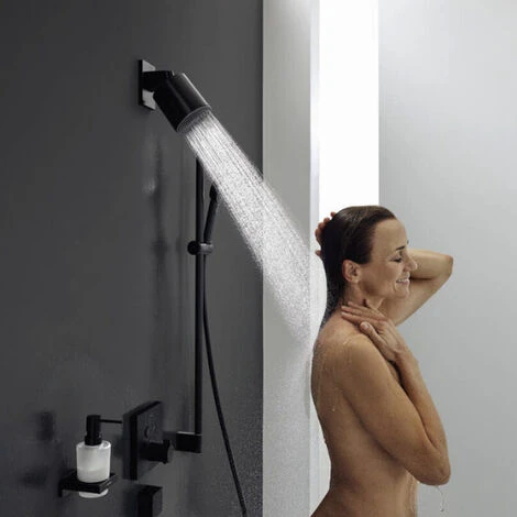 Hansgrohe Pulsify Adjustable Overhead Shower 105 Mm XXL Performance, Matt Black (24130670) - Image 2