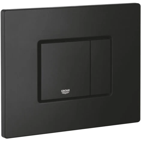 Grohe Even Two-touch Flush Plate, Anti-fingerprint Technology, Matt Black (38966KF0) - Image 5
