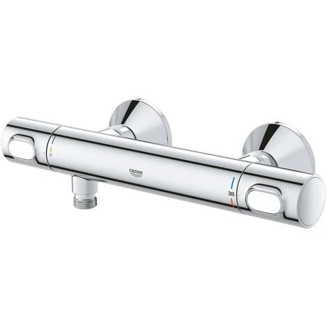 Grohe Precision Flow Thermostatic Shower Mixer, SafeStop, Chrome (34840000) - Image 3
