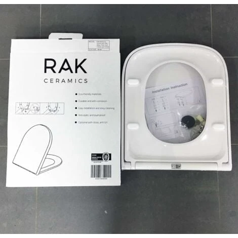 Rak Series 600 Soft Close Toilet Seat Quick Release Genuine Rak Toilet Seat - Image 3