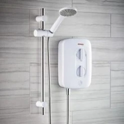 Dimplex Vital Instantaneous Push Button 9.5kW White Electric Shower