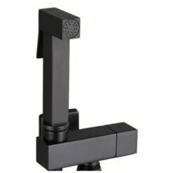 Toilet Sprayer Kit, Black Brass Hand Held Bidet Sprayer Bidet Sprayer Wall Mounted Toilet Sprayer Complete Kit For Bathroom Cleaning, Personal Hygiene, G1/2