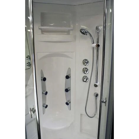 Shower Enclosure Cubicle Cabin Cubicle With Body Jets / Non Steam No Electrics - Image 4