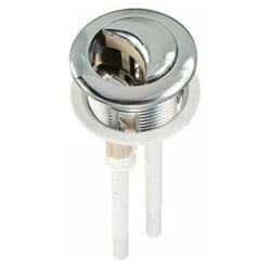 38 Mm Double Push Button For WC Flush Chrome High Pressure Pumping Toilet Accessories Closes Tool Par