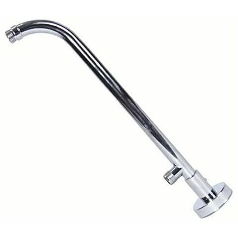 Axial Arm Wall Console Chrome Metal For Shower Head Sliding Bar Bar (Arm M11)