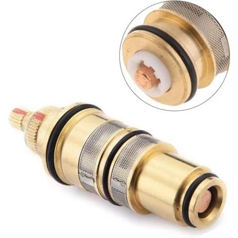 Temperature Control Brass Replacement Thermostatic Cartridge Shower Mixer Valve Bar Repair Kit For Ba Shower Mixer - Image 4