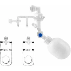 Universal Fill Valve/Float Valve, Plastic Mini Fish Tank Float Valve For Aquarium Filter Float Water Ball Tank