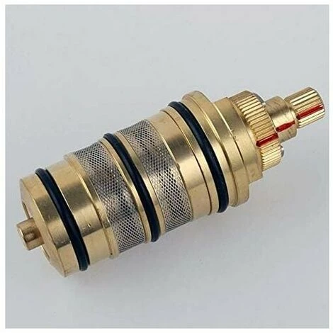 Cartouche Thermostatique Et PoignéE En Laiton Pour Le Bain Douche Pour Mitigeur MéLangeur Barre De Douche Robinet MéLangeur Douche Cartouche MéLangeur - Image 5