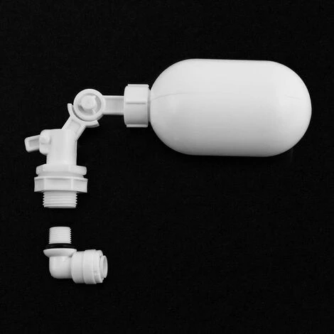 Set Of 2 Plastic Floating Valves With 1/4 (6.4mm) Connection For Aquarium - Image 4