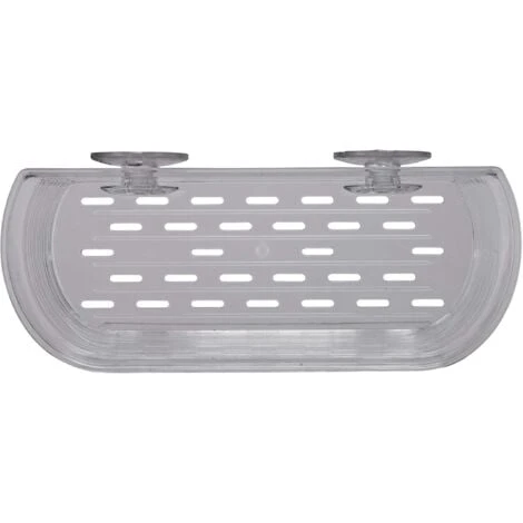Croydex Press 'N' Lock Suction Fix Long Basket - Image 2
