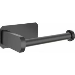 Flawless Porte Papier Toilette Non Percé Collection Premium Models Colle Sur Porte Paper Toilet (noir)