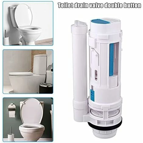 GDRHVFD Replacement Mechanism For Toilet Flush With Double Push Button Bathroom Accessory - Image 2