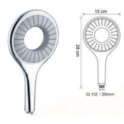 Rainshower Icon Hand Shower, Pull Out Shower Head, Silver, Chrome