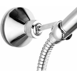 Wall Mounted Shower Holder Wall Mounted Hand Shower Holder 360° Swivel For Hand Shower Or Shower Head
