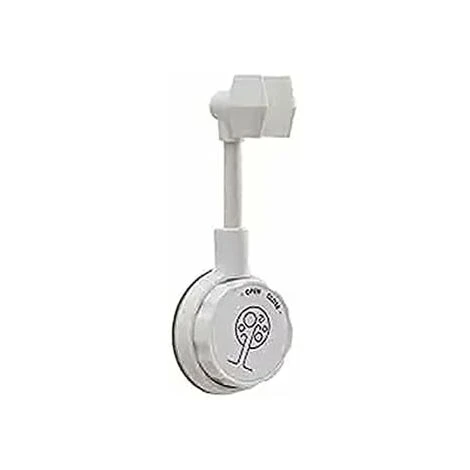 Suction Cup Shower Head Holder, Suction Cup Wall Mounted Hand Shower Holder, Hand Shower Holder, Suitable For Bathrooms, Hotels, Bath Centers (No Nails And No Glue) White