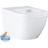 Grohe Euro Ceramic Wall Mounted Toilet Bowl, Alpine White (39328000)