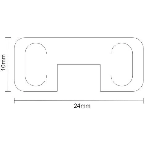 Wholesale Domestic Chrome Walk In Shower Screen Support Retainer Foot - Image 5