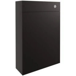 Signature Oslo Slim Back To Wall WC Toilet Unit 600mm Wide - Matt Graphite Grey