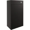 Signature Oslo Back To Wall WC Toilet Unit 500mm Wide - Matt Graphite Grey