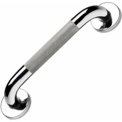 304 Stainless Steel Toilet Grab Bar 30cm Bathtub Grab Bar Shower Rail With Non Slip Grip For Toilet Bathroom Kitchen Staircase