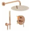 Concealed Shower Set Rea Lungo Rose Gold + Box