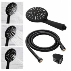 Shower Handset Black Mat