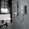 Triton Aspirante Electric Shower - Gun Metal 9.5kW