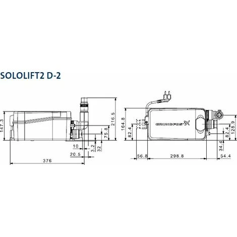 Grundfos Sololift2 D-2 Macerator - Image 4