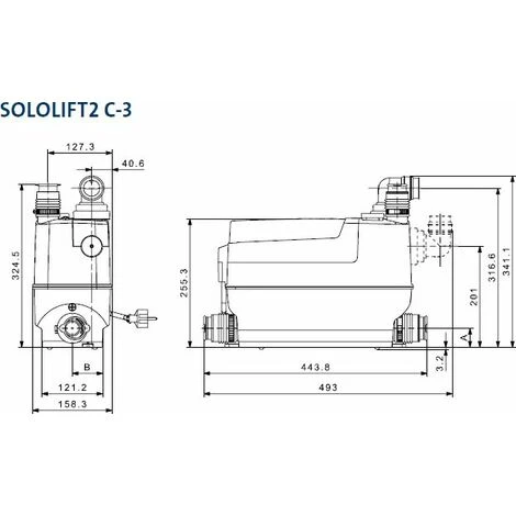 Grundfos Sololift2 C-3 Macerator - Image 3