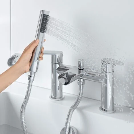 Architeckt Edsberg Bath Shower Mixer Waterfall Tap - Image 2