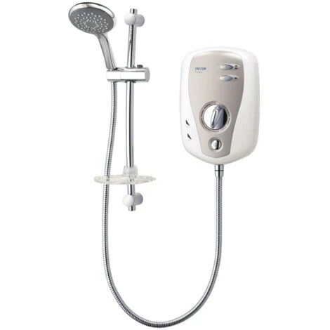 Triton T100xr Electric Shower 10.5kW White & Chrome - Image 2