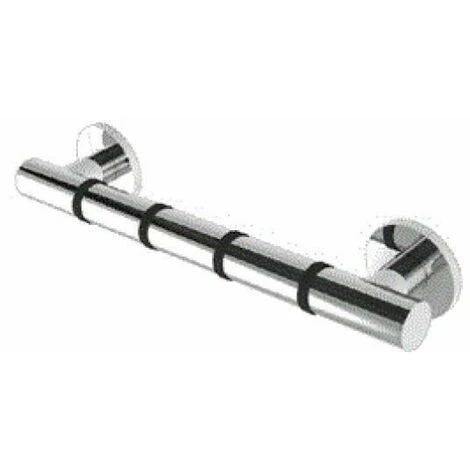 Croydex Chrome Straight Bathroom Grab Bar 300mm AP530541