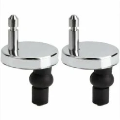 Macaron Toilet Seat Fixing Set Universal For Toilet Seat - Compatible With Most Standard Toilet Seats With An Automatic Lowering System - Easy Installation