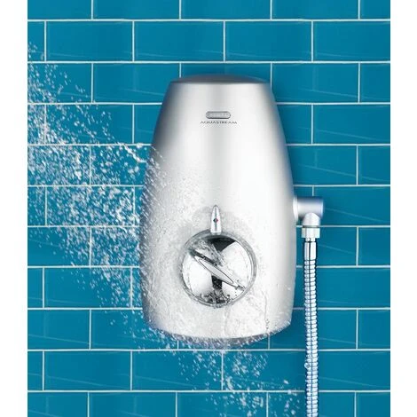 Aqualisa Aquastream Thermostatic Power Shower Satin Chrome - Image 5