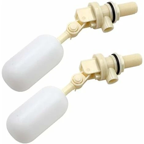 Set Of 2 Floating Valve For Automatic Filling Dog Waterers, Automatic Filling 1/2 NPT