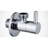 Wall Mounted Angle Valve/Diverter, Wall Connection 1/2" With Single Lever Brass