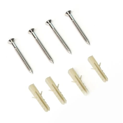 Pair Of Easy Fixing Kit For Exposed Shower Mixer Valve With Round Chrome Cover - Image 3