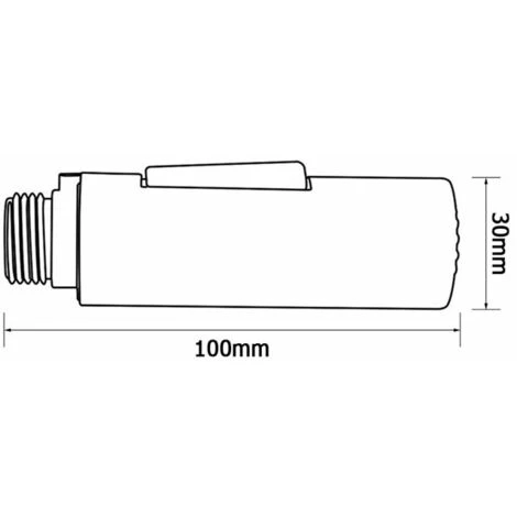 Universal G 1/2 Kitchen Faucet Head, Faucet Sprayer Replacement Part, Sprayer Settings Shower Head For Bathroom Kitchen Mixer Tap, Chrome Finish - Image 2