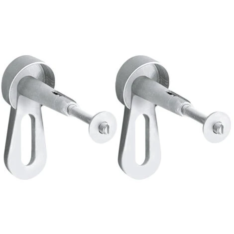 Grohe Toilet Set Infinitio Design Support Frame + Rimless WC + Softclose Seat + Chrome Plate (RapidSL-SquareInfinitio-1) - Image 2