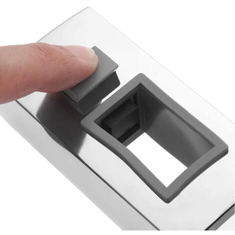 Sliding Shower Head Holder For Rail-Rectangular,ABS Hand Shower Holder Bathroom - Image 2