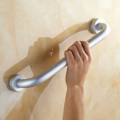 Anti-Slip Bathroom Grab Bars, Aluminum Bathroom Grab Bar, Non-Slip Grab Bar, Wall Mount Safety Handrail(40cm)