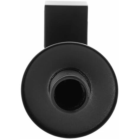 Black Brass Square Basin Faucet Wall Mounted Washing Faucets Cold Water Mixer Tap - Image 2