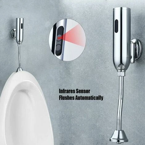 Automatic Urinal Flush Valve With Automatic Sensor To Avoid Toilet Leaks And Annoying Noise - Image 4